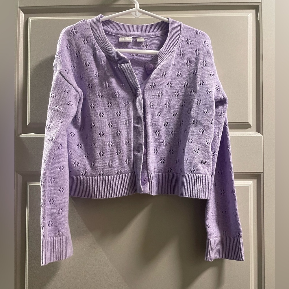EUC! GAP pointelle cardigan. Size S.